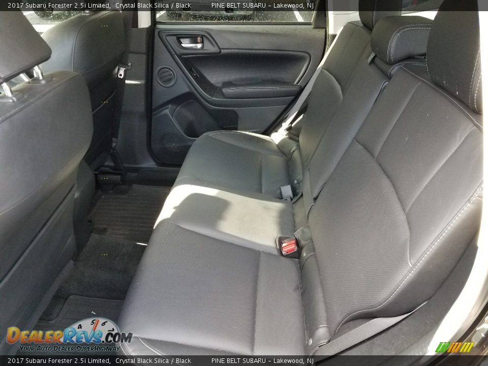 2017 Subaru Forester 2.5i Limited Crystal Black Silica / Black Photo #3