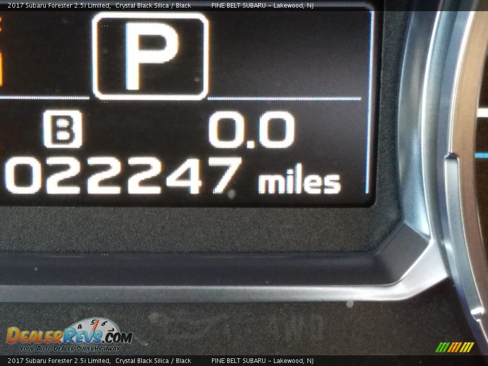 2017 Subaru Forester 2.5i Limited Crystal Black Silica / Black Photo #5