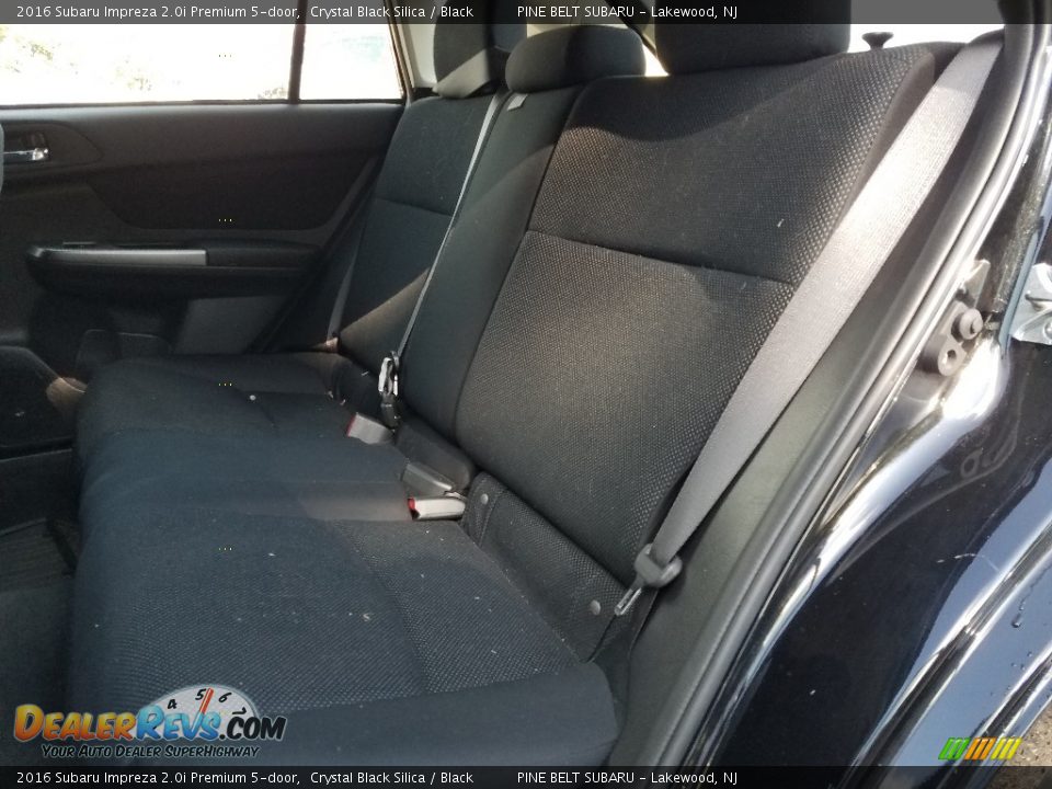 2016 Subaru Impreza 2.0i Premium 5-door Crystal Black Silica / Black Photo #3