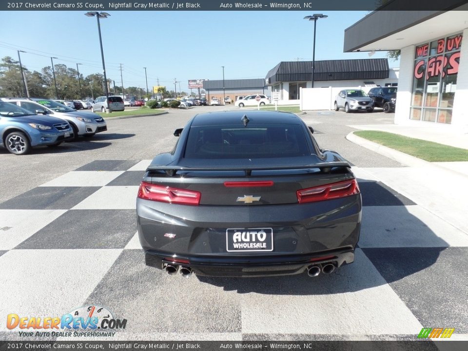 2017 Chevrolet Camaro SS Coupe Nightfall Gray Metallic / Jet Black Photo #4