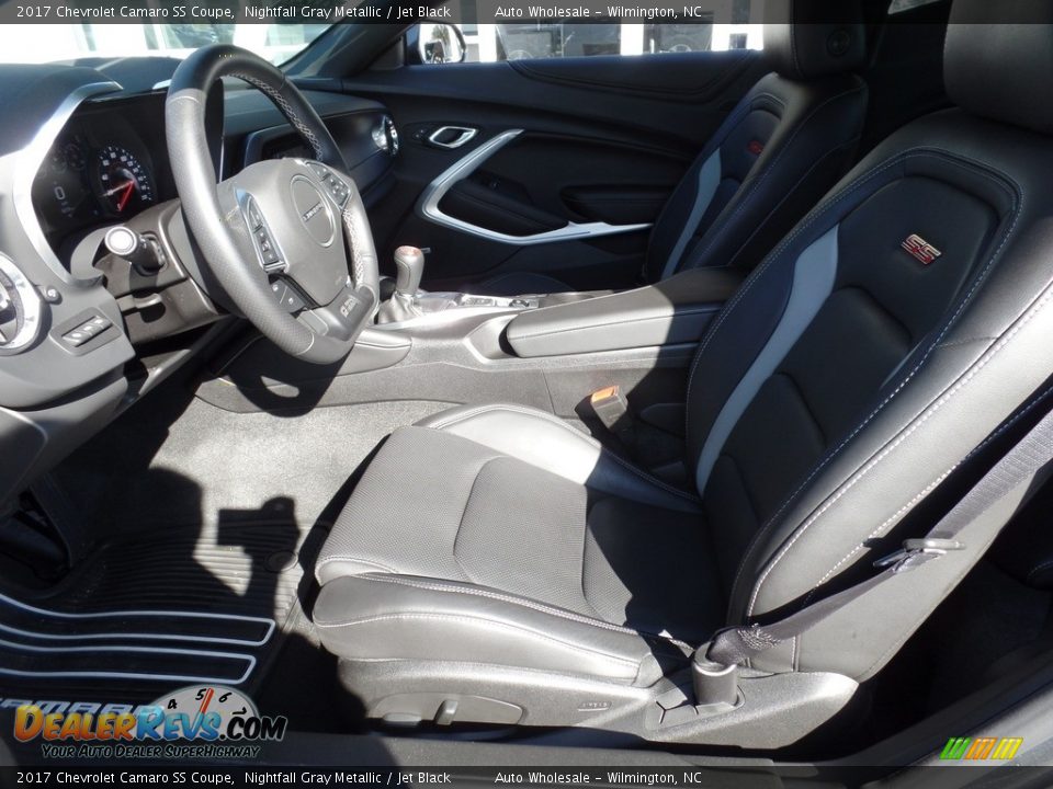 2017 Chevrolet Camaro SS Coupe Nightfall Gray Metallic / Jet Black Photo #10