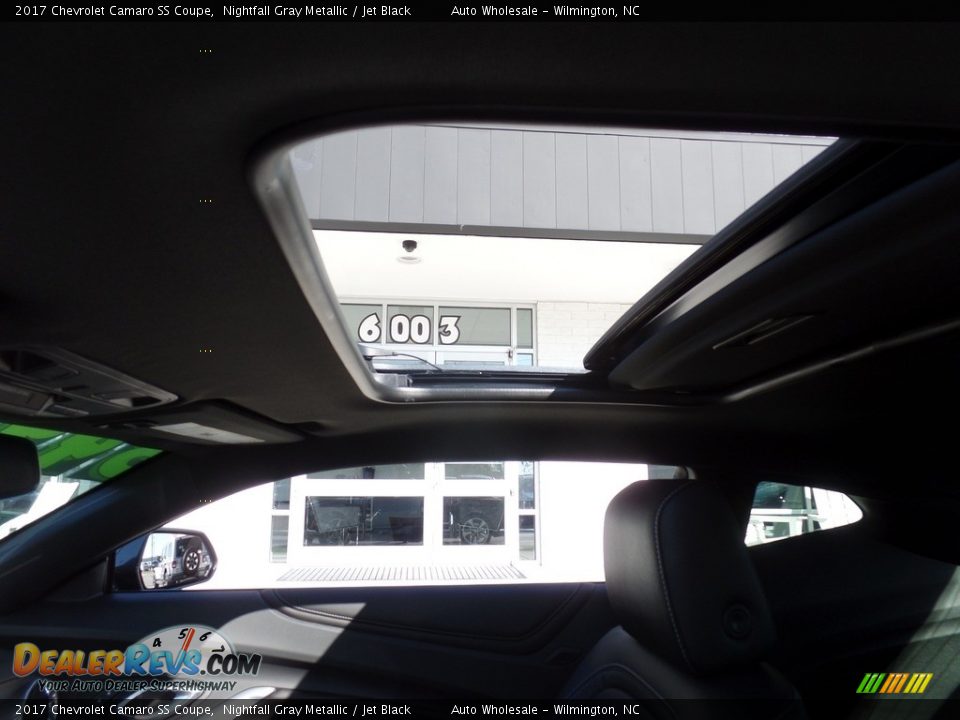 2017 Chevrolet Camaro SS Coupe Nightfall Gray Metallic / Jet Black Photo #11