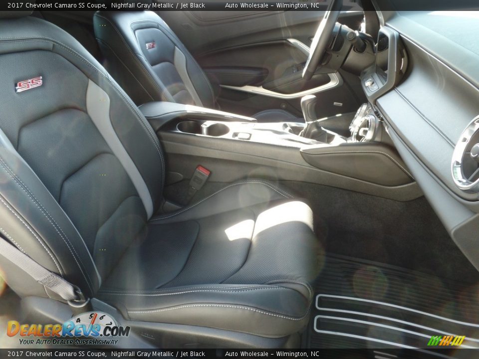 2017 Chevrolet Camaro SS Coupe Nightfall Gray Metallic / Jet Black Photo #13