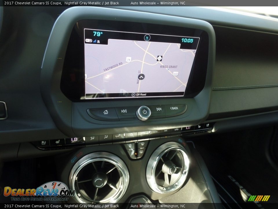 2017 Chevrolet Camaro SS Coupe Nightfall Gray Metallic / Jet Black Photo #17