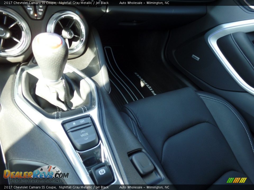 2017 Chevrolet Camaro SS Coupe Nightfall Gray Metallic / Jet Black Photo #19