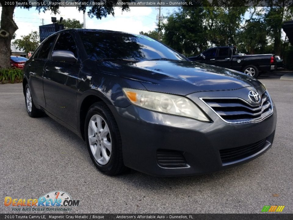2010 Toyota Camry LE Magnetic Gray Metallic / Bisque Photo #1