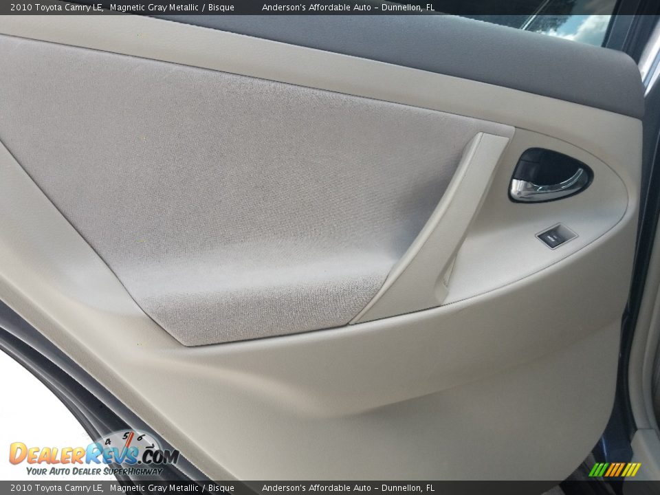 2010 Toyota Camry LE Magnetic Gray Metallic / Bisque Photo #13