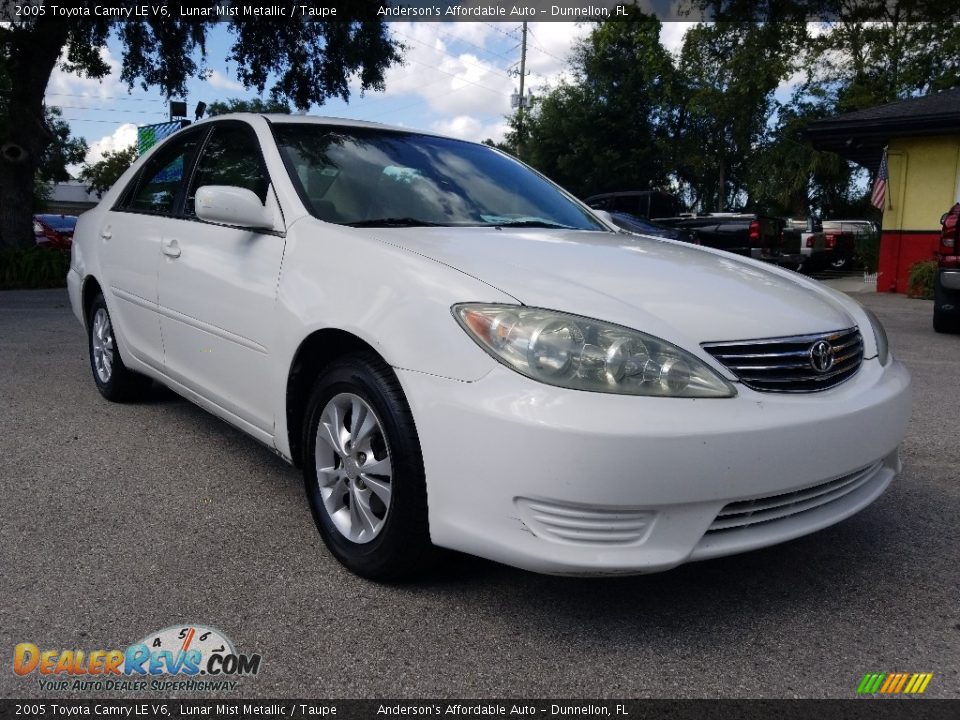 2005 Toyota Camry LE V6 Lunar Mist Metallic / Taupe Photo #1