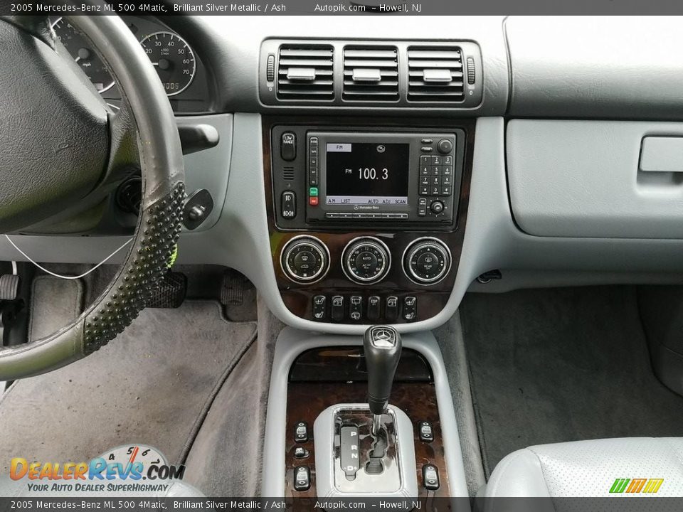 2005 Mercedes-Benz ML 500 4Matic Brilliant Silver Metallic / Ash Photo #4