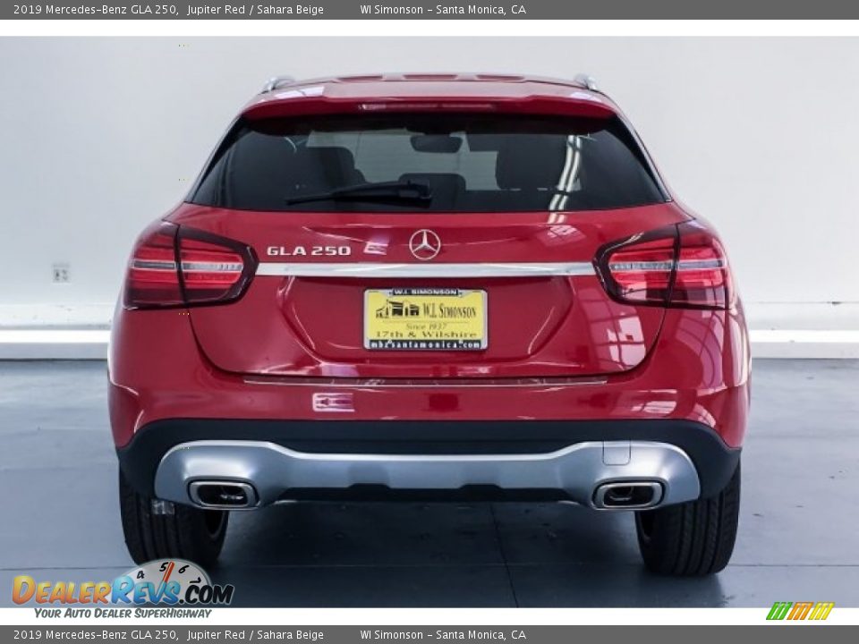 2019 Mercedes-Benz GLA 250 Jupiter Red / Sahara Beige Photo #3