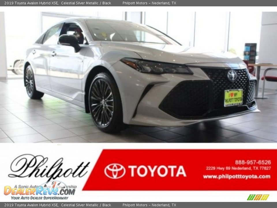 2019 Toyota Avalon Hybrid XSE Celestial Silver Metallic / Black Photo #1