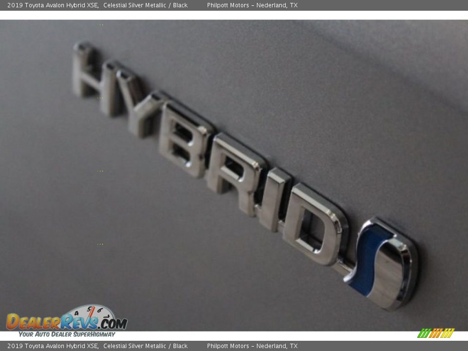 2019 Toyota Avalon Hybrid XSE Celestial Silver Metallic / Black Photo #12