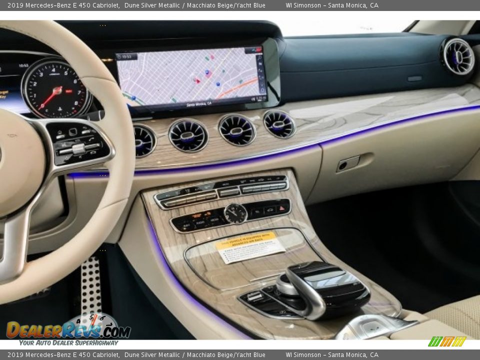 Dashboard of 2019 Mercedes-Benz E 450 Cabriolet Photo #6