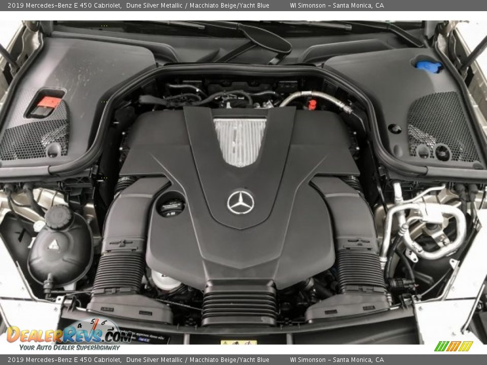 2019 Mercedes-Benz E 450 Cabriolet 3.0 Liter Turbocharged DOHC 24-Valve VVT V6 Engine Photo #8