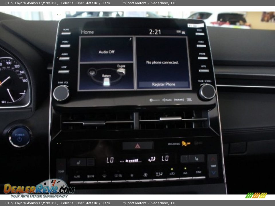 2019 Toyota Avalon Hybrid XSE Celestial Silver Metallic / Black Photo #17