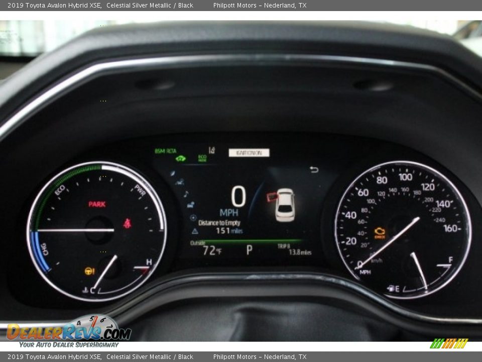 2019 Toyota Avalon Hybrid XSE Celestial Silver Metallic / Black Photo #22