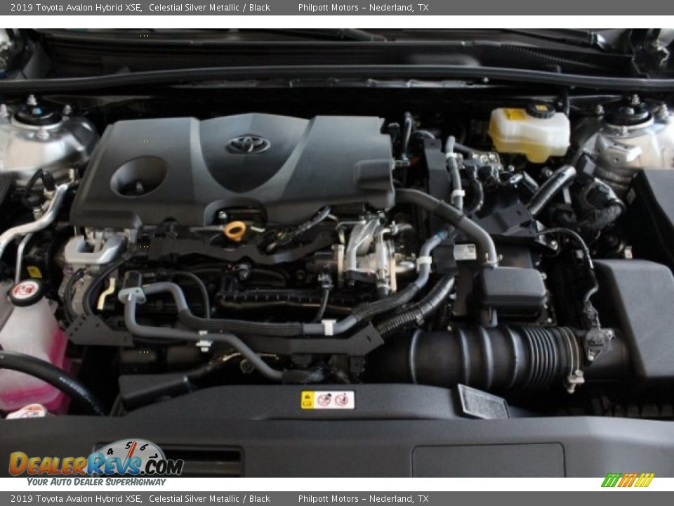 2019 Toyota Avalon Hybrid XSE Celestial Silver Metallic / Black Photo #36