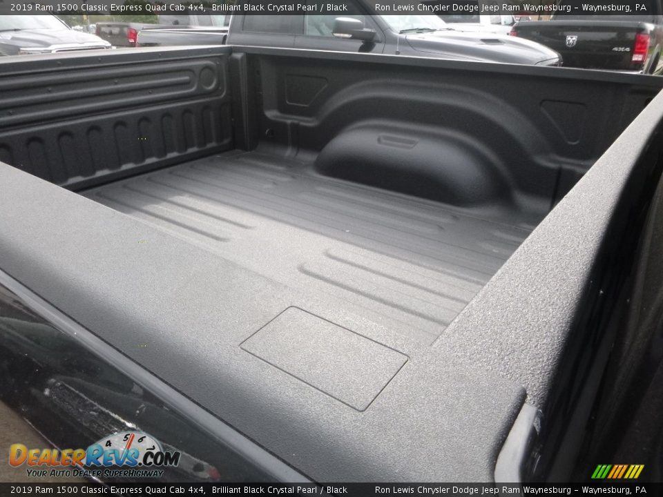 2019 Ram 1500 Classic Express Quad Cab 4x4 Brilliant Black Crystal Pearl / Black Photo #6