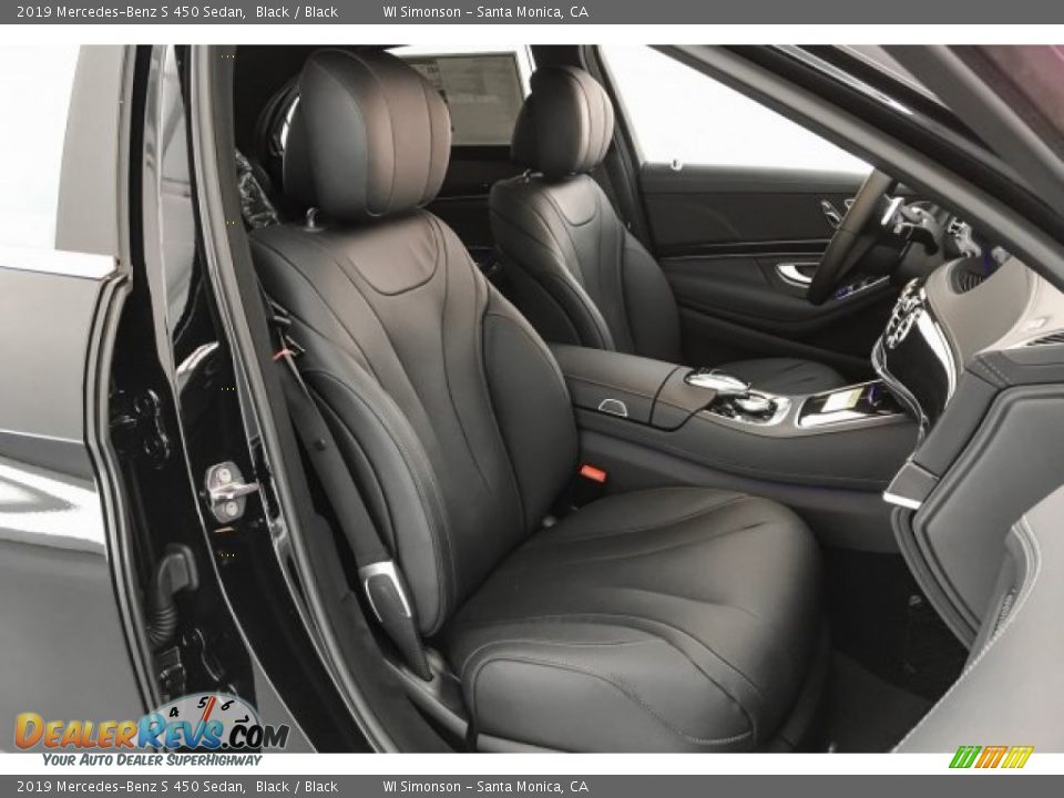 2019 Mercedes-Benz S 450 Sedan Black / Black Photo #5