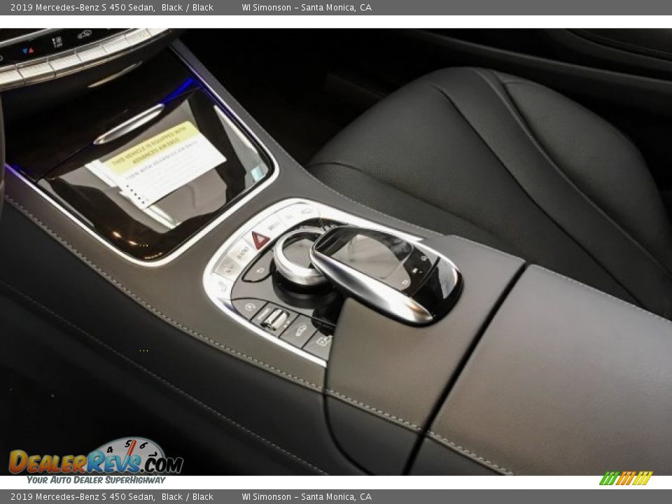 2019 Mercedes-Benz S 450 Sedan Black / Black Photo #7
