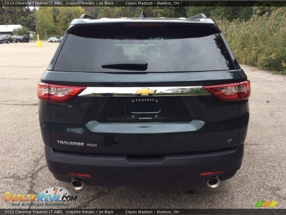 2019 Chevrolet Traverse LT AWD Graphite Metallic / Jet Black Photo #5