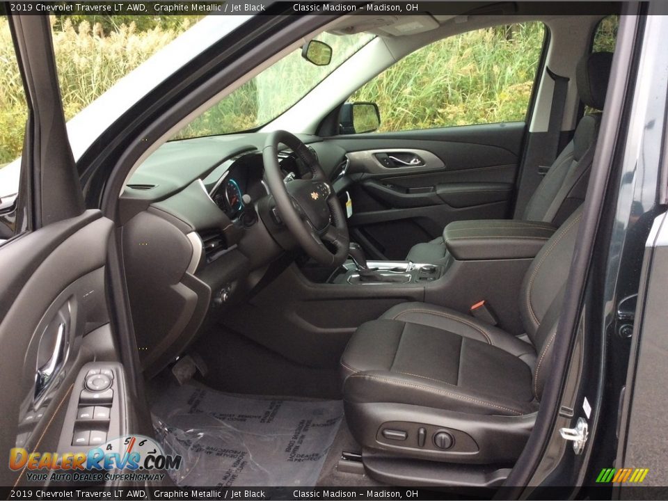 2019 Chevrolet Traverse LT AWD Graphite Metallic / Jet Black Photo #9