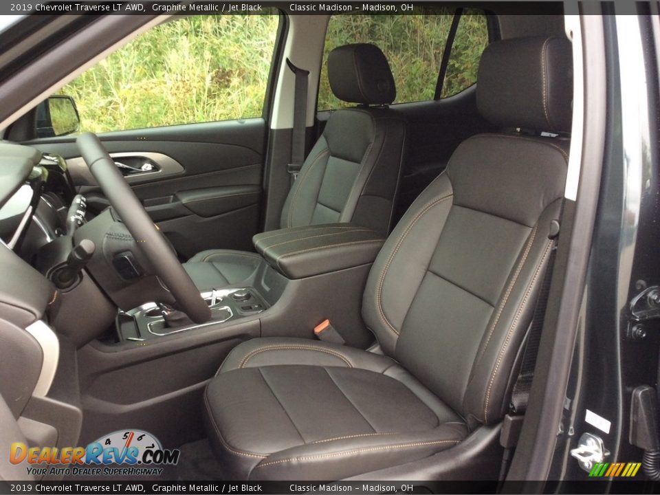 2019 Chevrolet Traverse LT AWD Graphite Metallic / Jet Black Photo #10