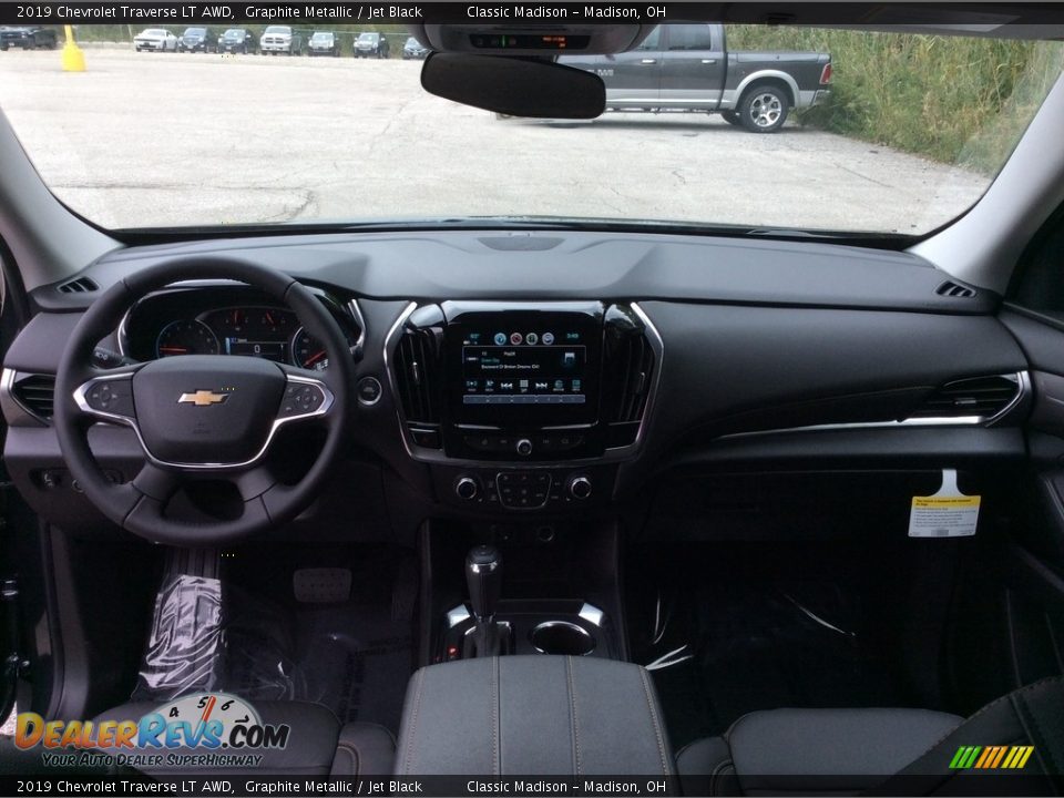 2019 Chevrolet Traverse LT AWD Graphite Metallic / Jet Black Photo #11