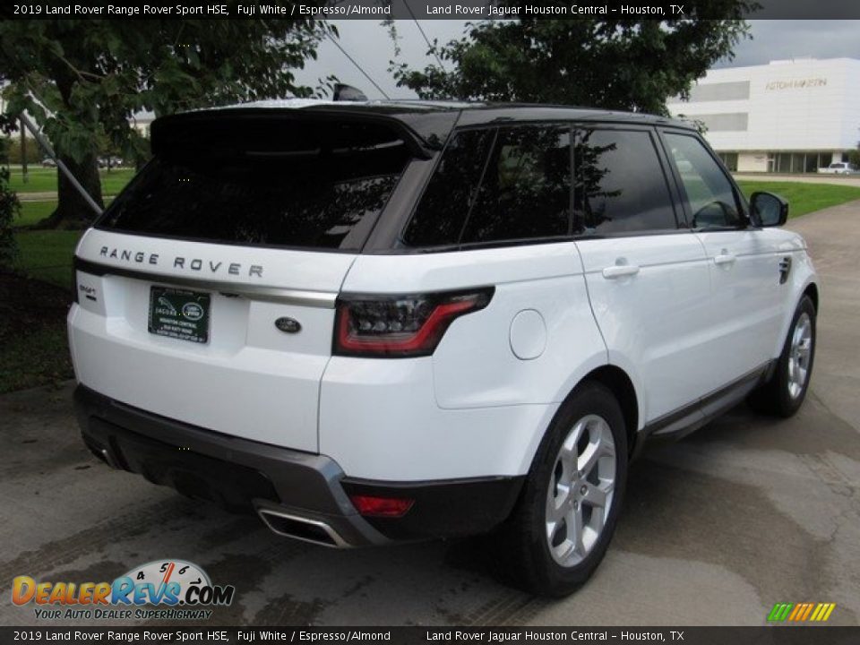 2019 Land Rover Range Rover Sport HSE Fuji White / Espresso/Almond Photo #7