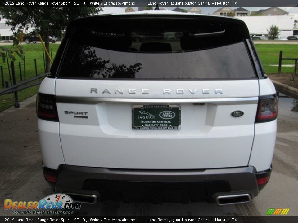 2019 Land Rover Range Rover Sport HSE Fuji White / Espresso/Almond Photo #8