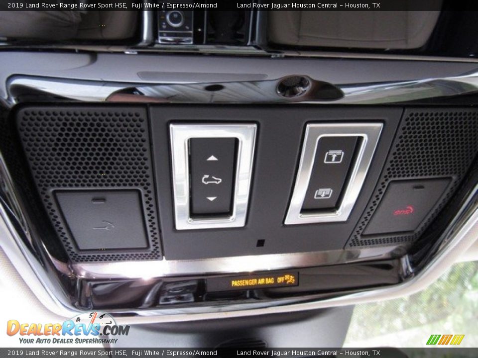 2019 Land Rover Range Rover Sport HSE Fuji White / Espresso/Almond Photo #36