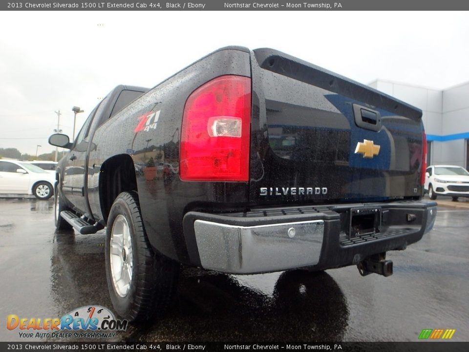2013 Chevrolet Silverado 1500 LT Extended Cab 4x4 Black / Ebony Photo #5