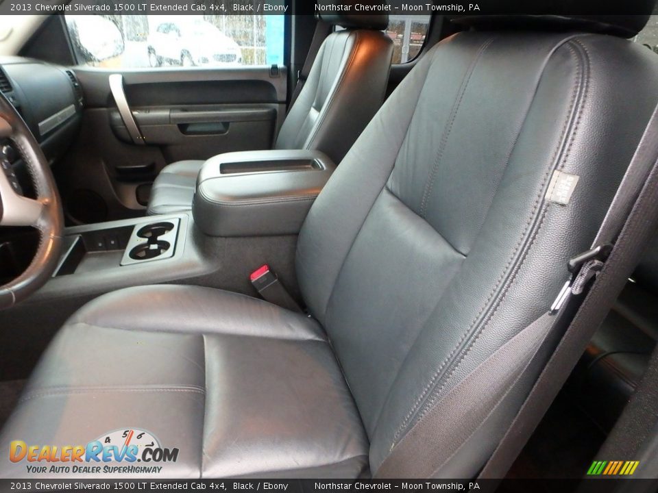 2013 Chevrolet Silverado 1500 LT Extended Cab 4x4 Black / Ebony Photo #20