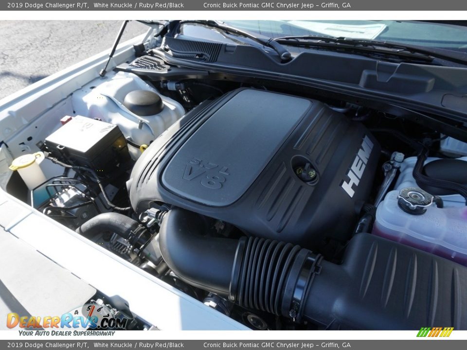 2019 Dodge Challenger R/T 5.7 Liter HEMI OHV 16-Valve VVT MDS V8 Engine Photo #9