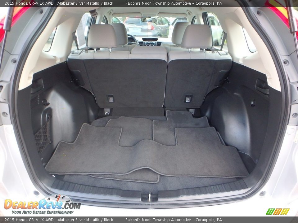 2015 Honda CR-V LX AWD Alabaster Silver Metallic / Black Photo #5