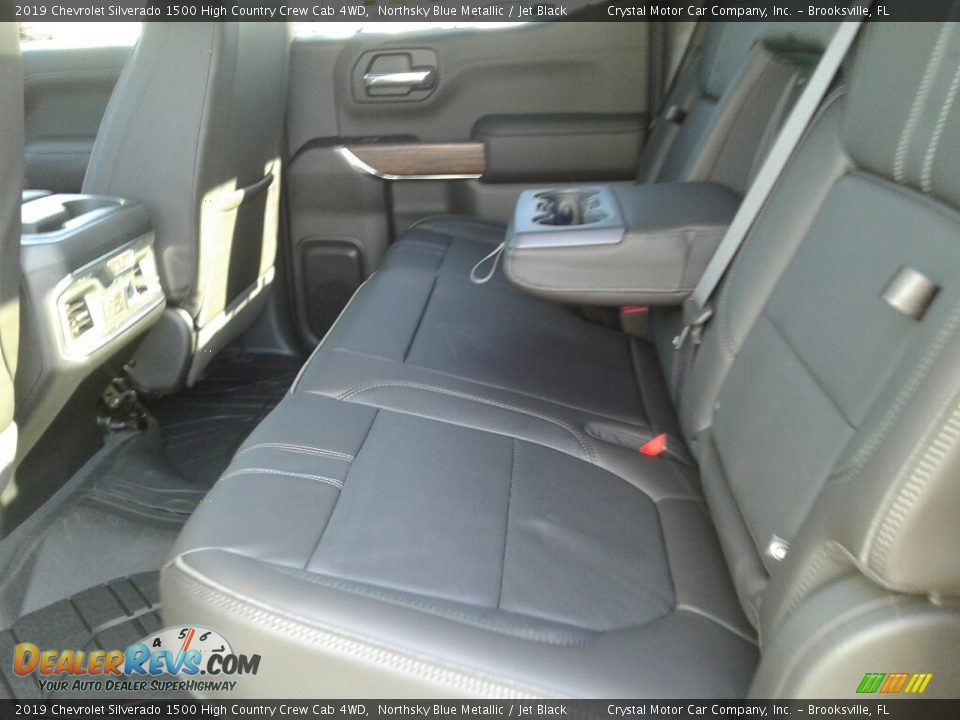 2019 Chevrolet Silverado 1500 High Country Crew Cab 4WD Northsky Blue Metallic / Jet Black Photo #10