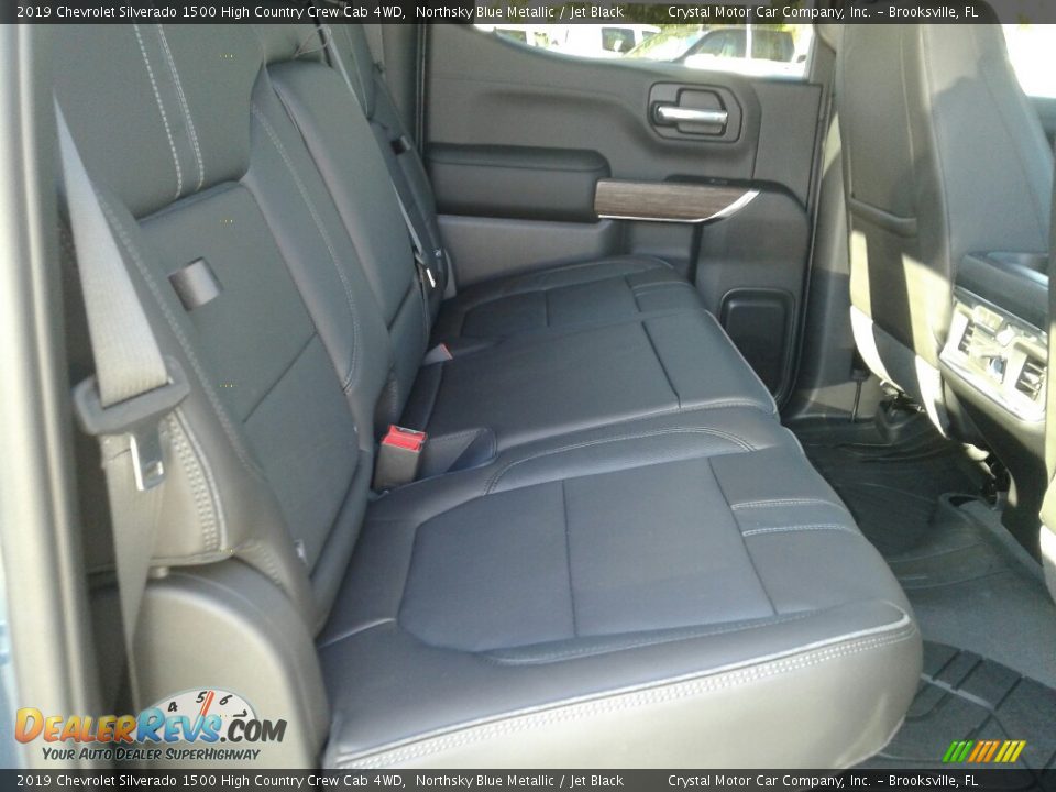 2019 Chevrolet Silverado 1500 High Country Crew Cab 4WD Northsky Blue Metallic / Jet Black Photo #11