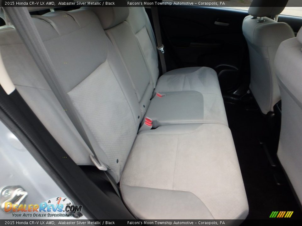 2015 Honda CR-V LX AWD Alabaster Silver Metallic / Black Photo #14