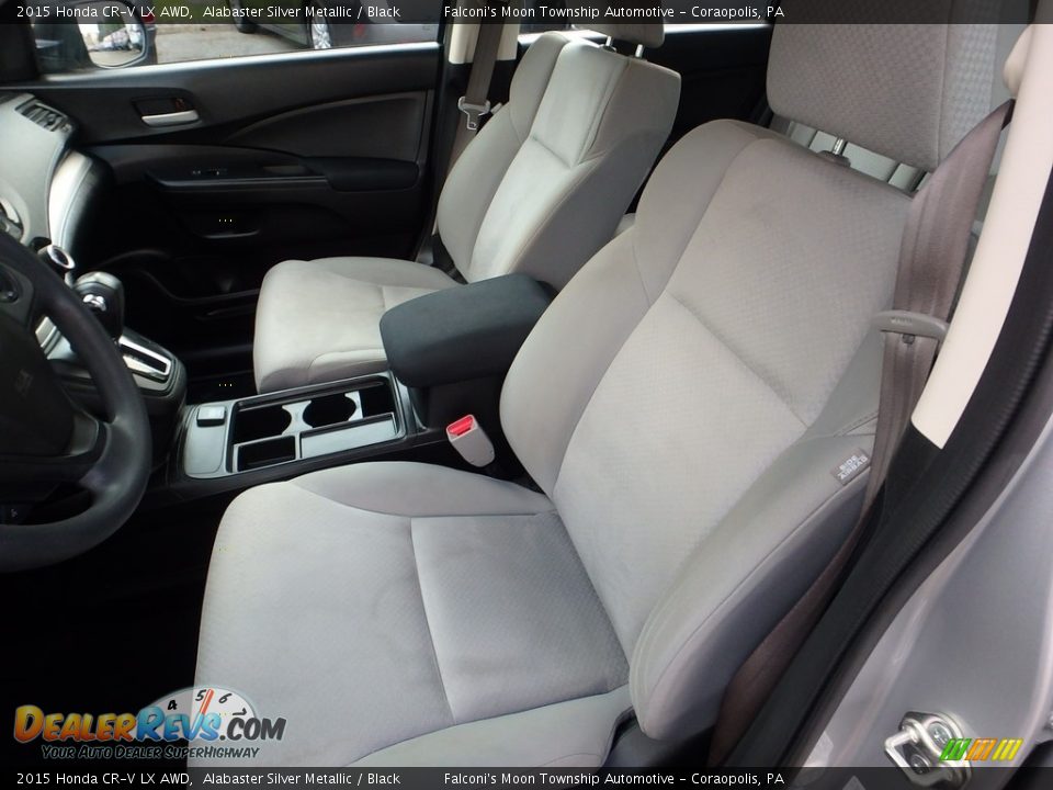 2015 Honda CR-V LX AWD Alabaster Silver Metallic / Black Photo #16