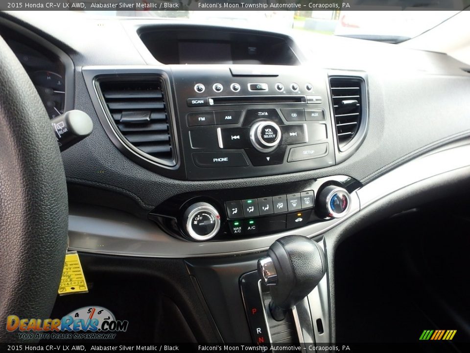 2015 Honda CR-V LX AWD Alabaster Silver Metallic / Black Photo #22