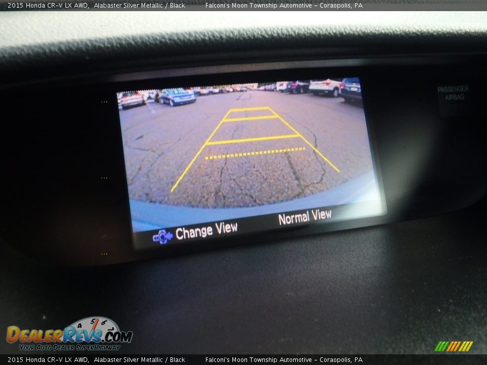 2015 Honda CR-V LX AWD Alabaster Silver Metallic / Black Photo #25