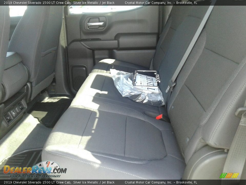 2019 Chevrolet Silverado 1500 LT Crew Cab Silver Ice Metallic / Jet Black Photo #10