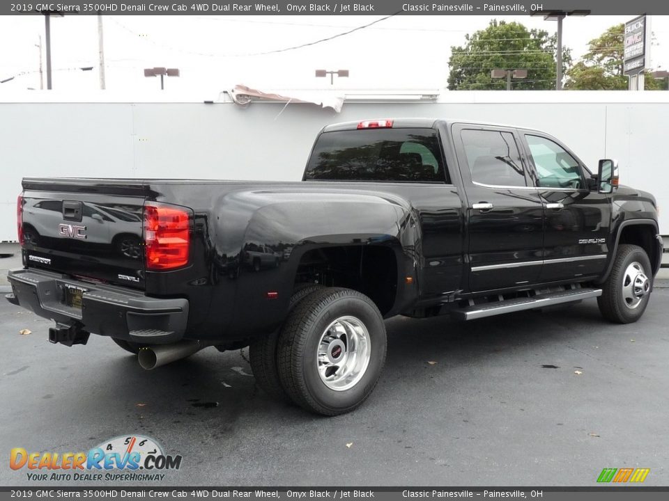 2019 GMC Sierra 3500HD Denali Crew Cab 4WD Dual Rear Wheel Onyx Black / Jet Black Photo #2