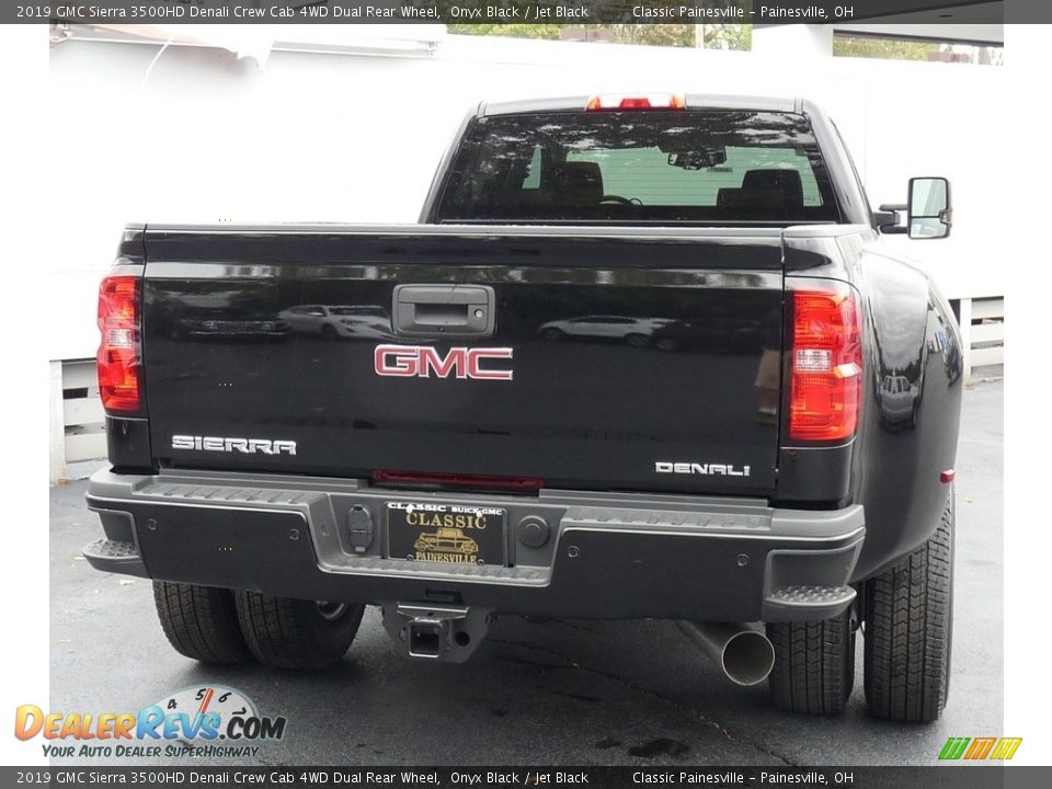2019 GMC Sierra 3500HD Denali Crew Cab 4WD Dual Rear Wheel Onyx Black / Jet Black Photo #3
