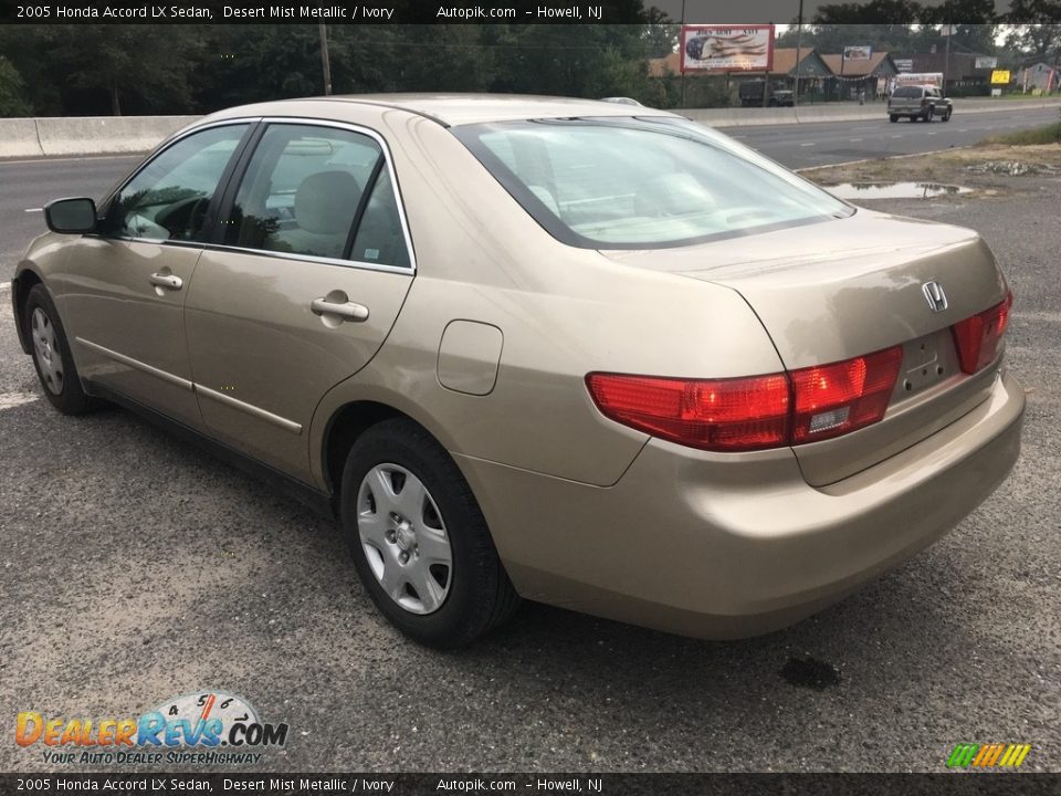2005 Honda Accord LX Sedan Desert Mist Metallic / Ivory Photo #3