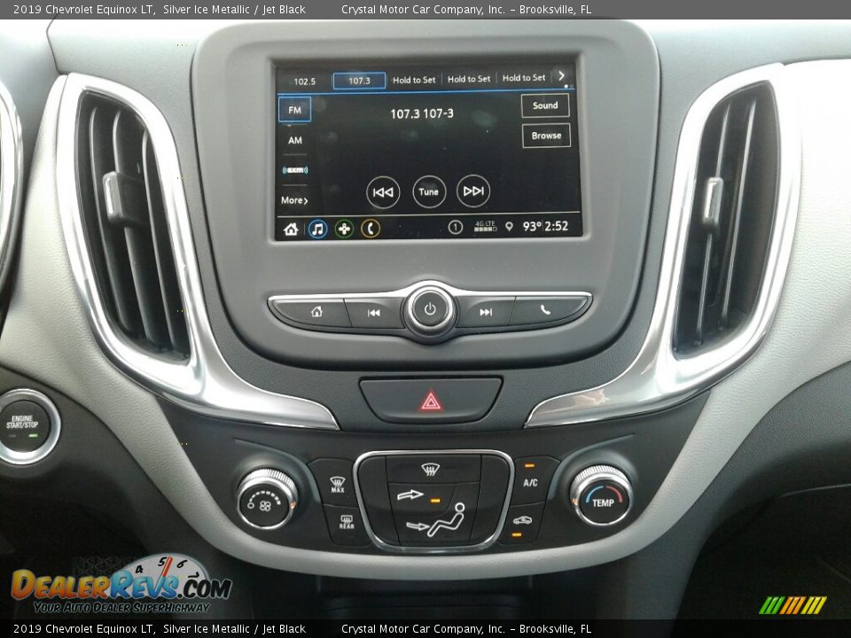 2019 Chevrolet Equinox LT Silver Ice Metallic / Jet Black Photo #15