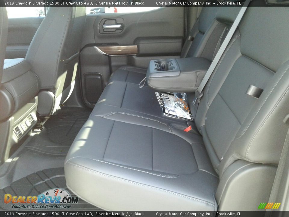2019 Chevrolet Silverado 1500 LT Crew Cab 4WD Silver Ice Metallic / Jet Black Photo #10