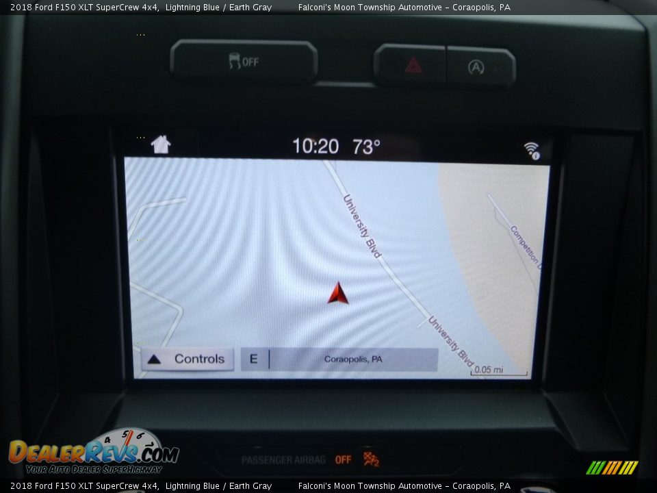 Navigation of 2018 Ford F150 XLT SuperCrew 4x4 Photo #13