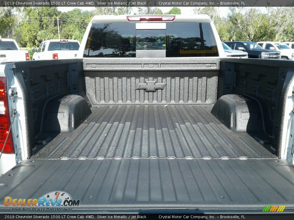 2019 Chevrolet Silverado 1500 LT Crew Cab 4WD Silver Ice Metallic / Jet Black Photo #19
