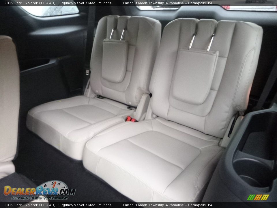 Rear Seat of 2019 Ford Explorer XLT 4WD Photo #10